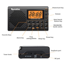 Cargar imagen en el visor de la galería, Rysamton Portable AM/FM
